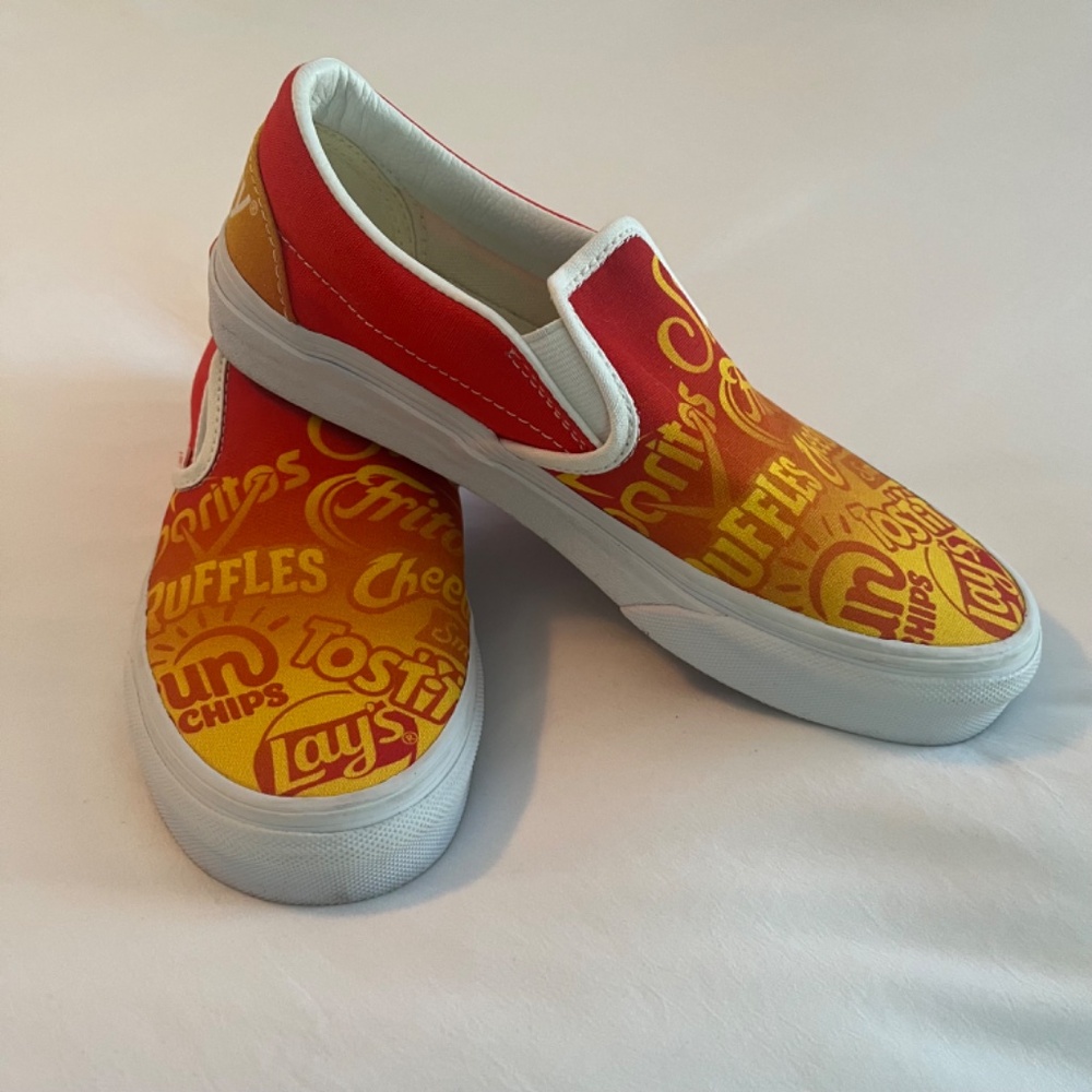 Womens Size 5.5 Custom Frito Lay Vans - NWOT